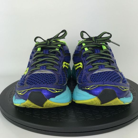 Saucony Rude 7 Purple/Blue Athletic Running Shoes S10241-5 Women's Size 8 - Picture 2 of 12